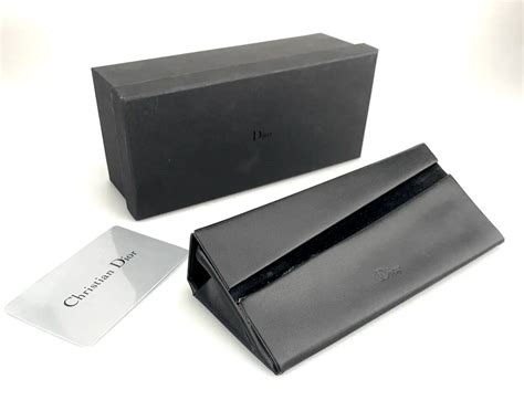 dior sunglasses case black